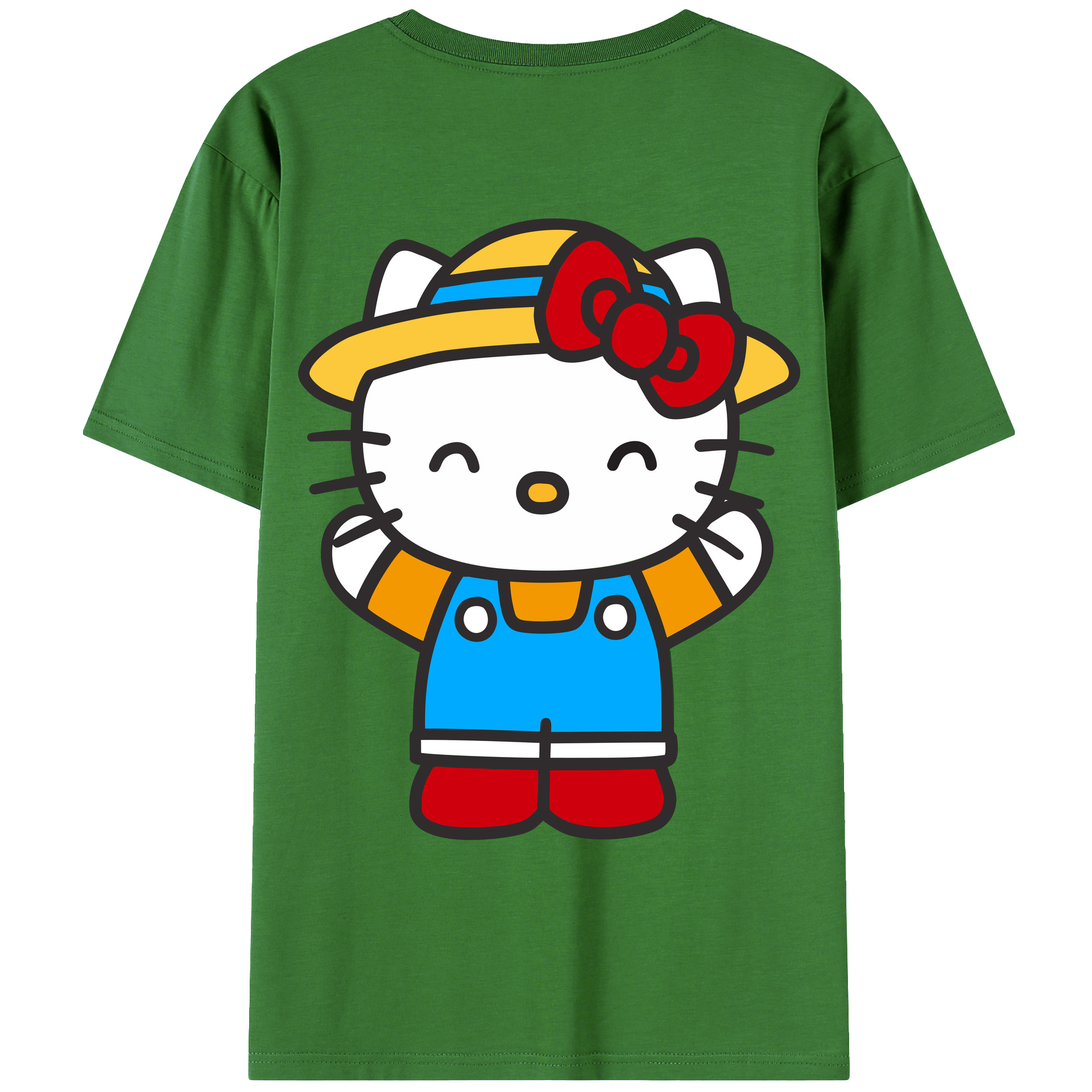 （画像用） Hello Kitty ハローキティ レディース半袖Tシャツ(バックプリント)